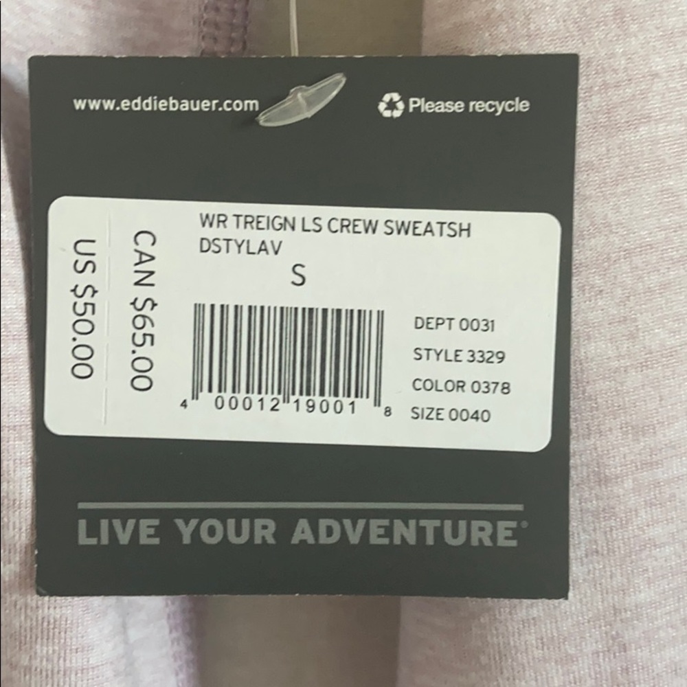 Eddie Bauer crew neck sweatshirt - Picture 4 of 4